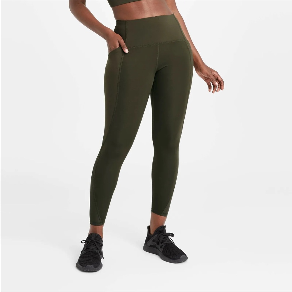 All in Motion - XS Olive Green Yoga Pants/Leggings